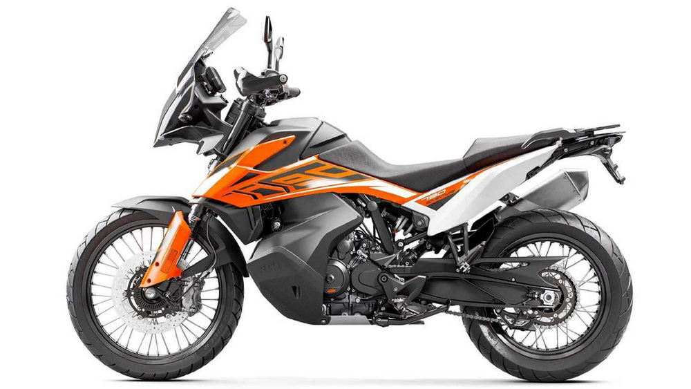 帅气ktm790adv变身运动复古