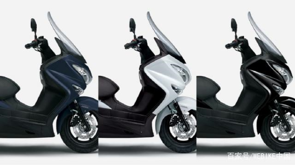 新款铃木汉堡人200踏板摩托车标配ABSub8优游平台置